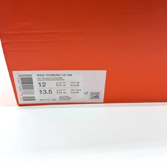 Nike Mens Vomero 18 CM Hyper Pink Shoes Sz 12 New Running IB7315-100 main image 2